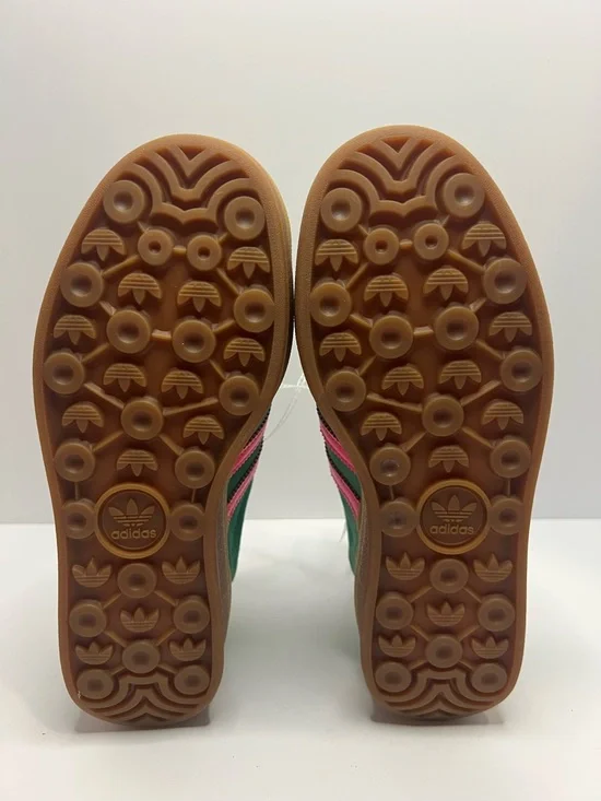 Adidas Gazelle Bold W Green Pink Yellow Suede Leather Sneaker Women’s US 7 - Picture 8 of 8